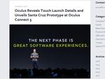 Oculus、PC接続なしで使えるVRヘッドセット開発を公表