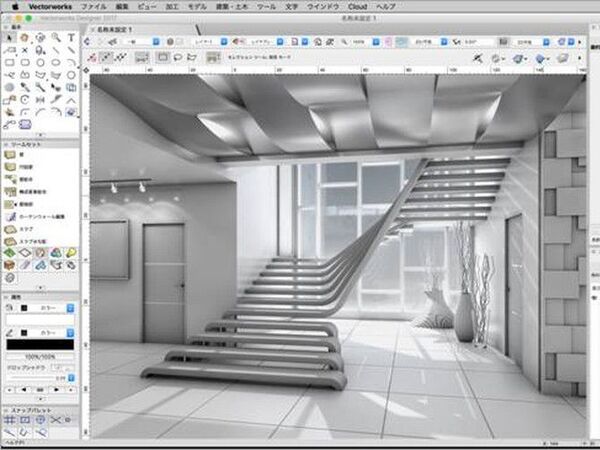 CADソフトの新バージョン「Vectorworks2017」発売決定、VRで3Dモデル空間を体感可能