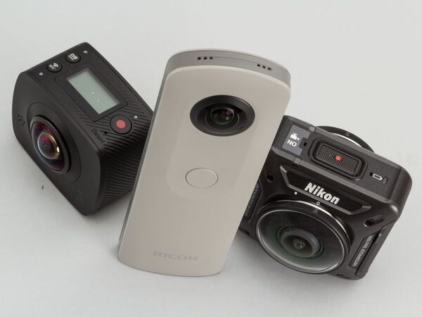 最新の全天周360度カメラ3製品とVRゴーグルで遊んでみよう