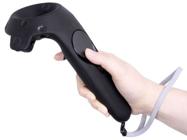 [ジャンク] VIVEコントローラ　右手 ASCII.jp：手汗をかいても大丈夫、Viveコントローラー用保護ケース