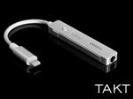 iPhoneの音質を向上させるLightning専用DACアンプ「TAKT」12月22日発売