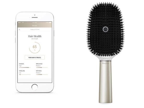 世界初のスマートヘアブラシがCESに登場 - 週刊アスキー