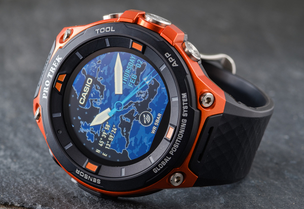 カシオ プロトレック WSD-F20 スマートウォッチ 腕時計 オレンジ