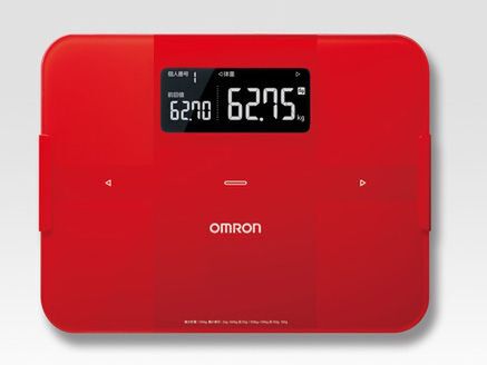 オムロン ヘルスケア、Bluetooth通信機能付き体重・体組成計「カラダ