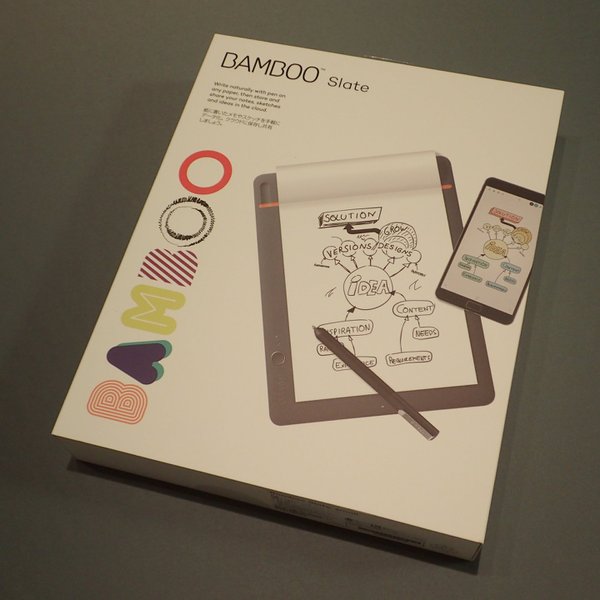 ペンタブレットの雄であるワコムが発売した人類史上何十番目かのデジタル手書きタブレット「Bamboo Slate」