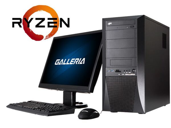 ASCII.jp：ドスパラ、 AMD Ryzen搭載パソコンを発売