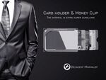 財布シンプル革命「カードホルダー＋マネークリップ」