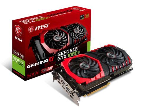 MSI、オリジナルOCモデル「GeForce GTX 1080 Ti GAMING X 11G」先行
