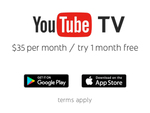 月35ドルでケーブルTV配信する「YouTube TV」が米国で開始
