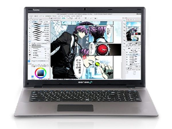 大画面17.3型でマンガ・イラスト制作！ 「CLIP STUDIO PAINT」推奨ノートPC