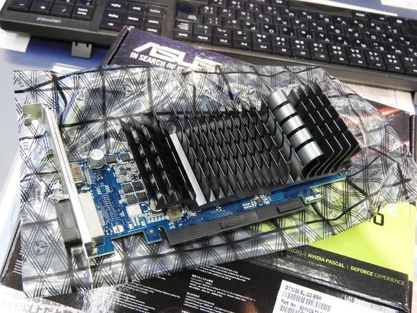 Ascii Jp Geforce Gt 1030初のファンレスモデルがasusから