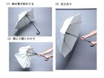 日本郵便、骨を折って力を逃す雨傘「ポキッと折れるんです」発売