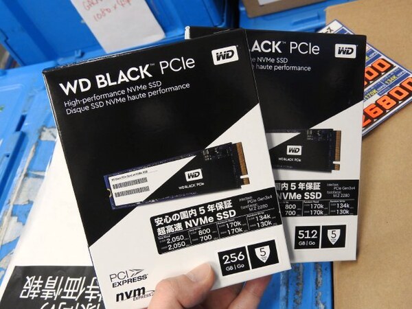 ASCII.jp：WD初のNVMe対応M.2 SSD「WD Black PCIe SSD」がデビュー！