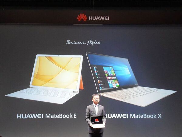 Windowsノート本体 HUAWEI Matebook X ASCII.jp：ファーウェイ、クラムシェル型の高性能モバイルノート