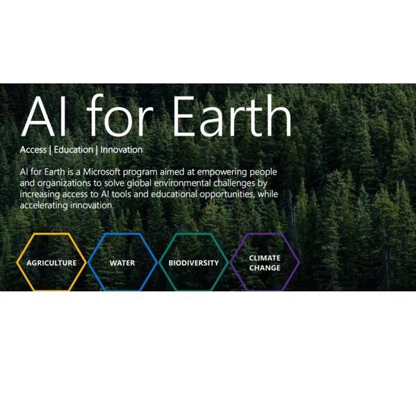 地球のために200万ドル投資、MSが新プログラム「AI for Earth」開始