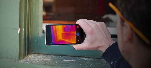 Iphoneやタブレットが赤外線カメラになる Flir One Pro 週刊アスキー