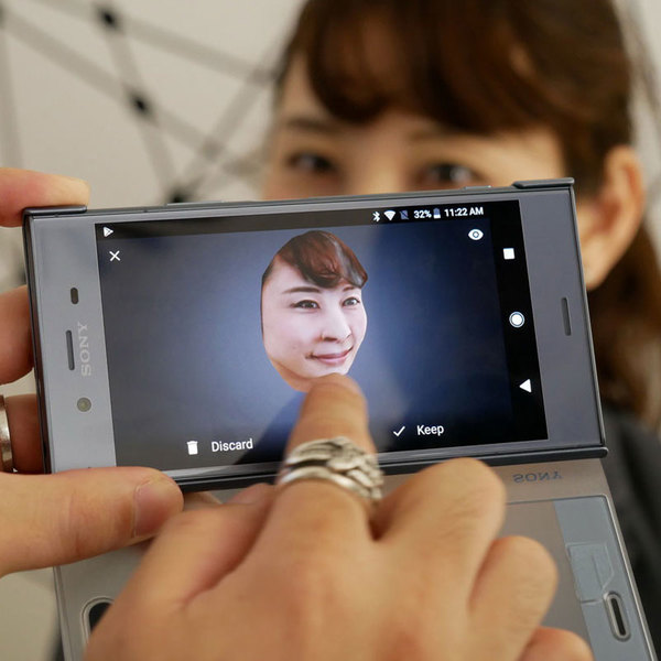 単眼カメラで3Dスキャン！ Xperia XZ1シリーズの新機能「3D Creator」がスゴい