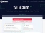 電話やチャット、ビデオなどのコミュニケーションワークフローを簡単に構築「Twilio Studio」