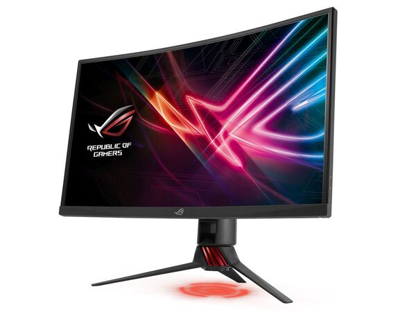 ASUS、144Hz対応の27型曲面液晶ゲーミングディスプレー - 週刊アスキー