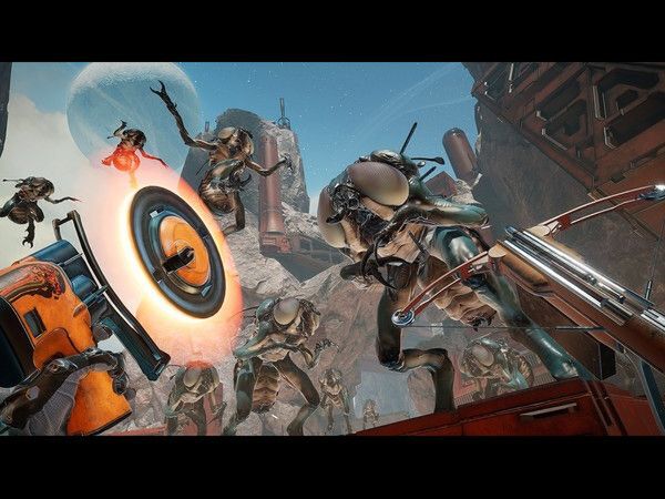 Ascii Jp リアルな昆虫型エイリアンを撃ちまくるvrfps Gunheart