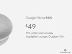 50ドルを切るスマートスピーカー「Google Home Mini」発表！ 日本でも発売！