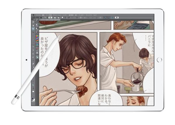 ASCII.jp：絵描きのiPadアプリ「クリスタ」半年間無料 Apple Pencil対応