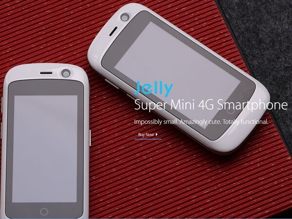 Jelly pro 極小スマホスマートフォン/携帯電話 - スマートフォン本体