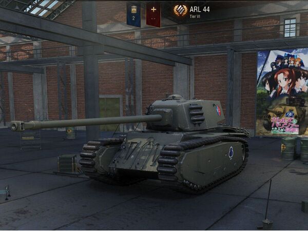 Ascii Jp アスキーゲーム World Of Tanksに ガルパン最終章 自由学園仕様のarl44が参戦