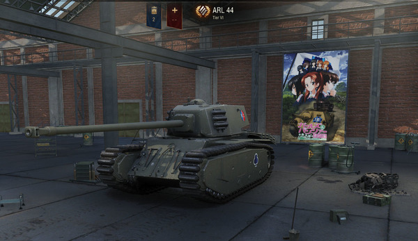 Ascii Jp World Of Tanksに ガルパン最終章 自由学園仕様のarl44が参戦