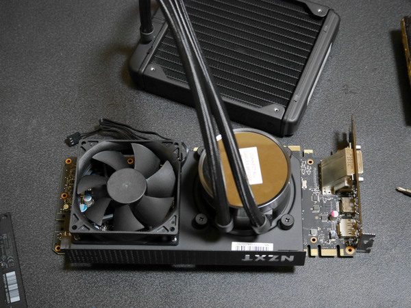 GeForce gtx1080 簡易水冷 NZXTグラフィックボード・グラボ・ビデオカード