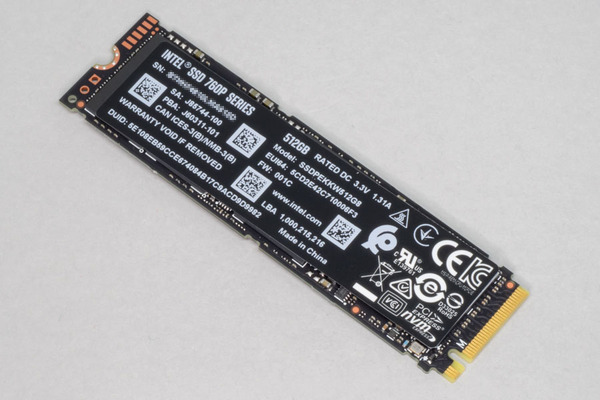 ASCII.jp：M.2 SSDの新定番か!? 安くて速い「Intel SSD 760p」 (1/2)