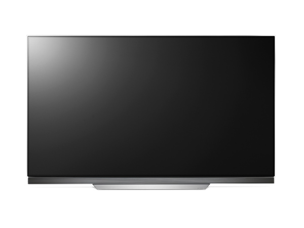 ガラスと一体化したようなデザインが特徴の有機ELテレビ「OLED 65E7P」。65V型のみで実売価格は65万円前後