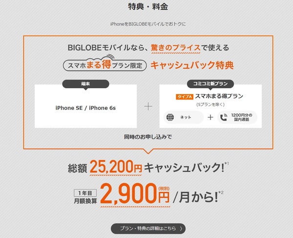 格安simとiphoneセットおすすめ 2万50円のキャッシュバックキャンペーン Mobileascii