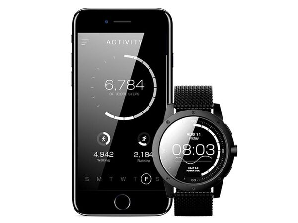 MATRIX POWERWATCH X ブラック ASCII.jp：体温で発電するスマートウォッチ「MATRIX PowerWatch」登場