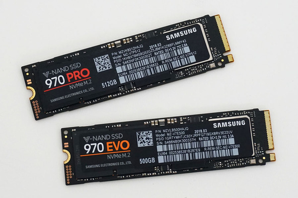 Uovertruffen punkt låne ASCII.jp：Samsungの新M.2 SSD「SSD 970 PRO/EVO」はどれだけ性能が向上した？ (1/4)