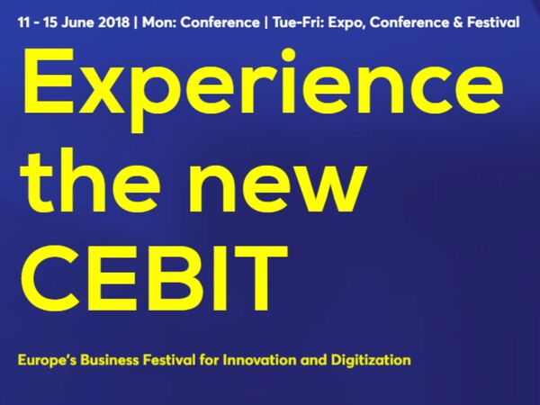 コンセプトをリニューアルした「CEBIT 2018」6月11日から15日に開催