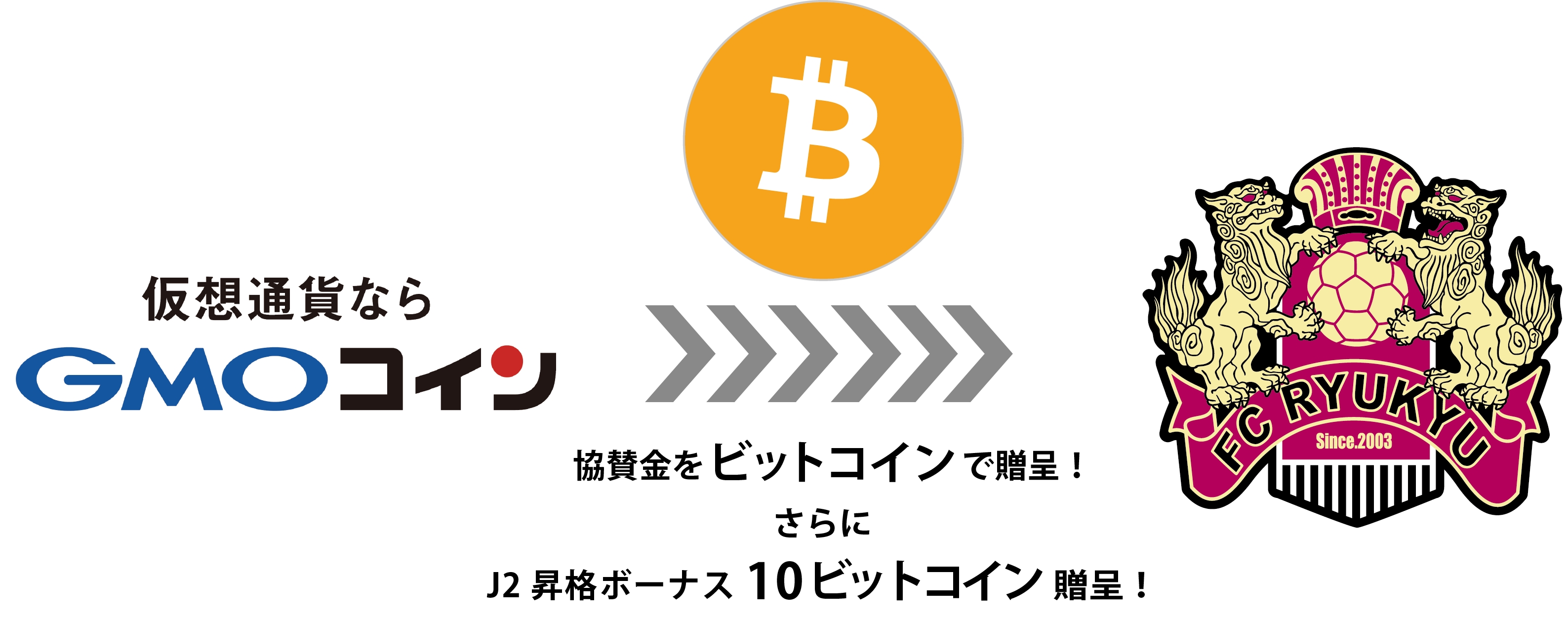 GMOコイン、J3リーグFC琉球のスポンサーに