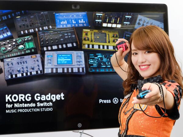 Nintendo Switchで簡単に作曲できちゃう!アプガ（仮）の関根梓が「KORG Gadget」にチャレンジ