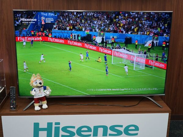 約半年使用の美品！　65インチ大型４Kテレビ　＋　壁掛けアームセット　ハイセンス65A6500　早い者勝ちですね❗ 180612_hisense_1280.jpg