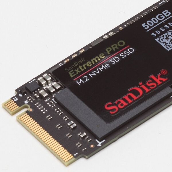 SanDisk Extreme Pro NVMe SSD 500GBPCパーツ