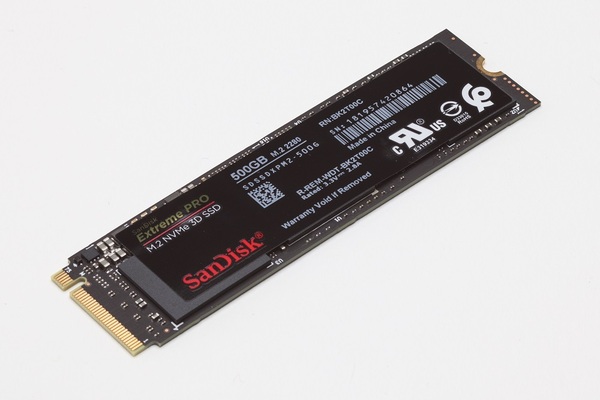 SanDisk Extreme Pro NVMe SSD 500GBPCパーツ