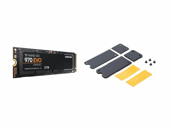 ASCII.jp：サムスンSSD「970 EVO」にオリジナルヒートシンクが付く夏の