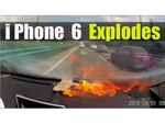 車内でiPhone 6が爆発！ 原因は非公式バッテリー