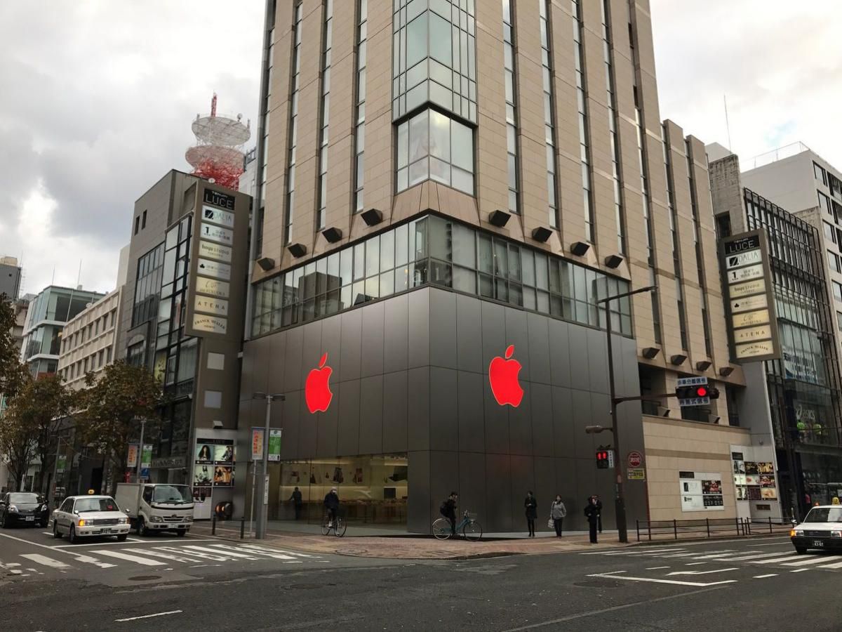 アップストア「Apple 福岡天神」が現在の貸しビルから移転