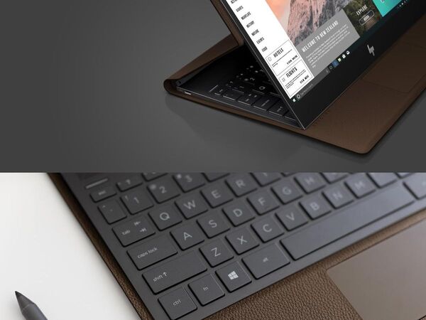 Ascii Jp Hp 革製フォリオケースのコンバーチブルpc Hp Spectre Folio