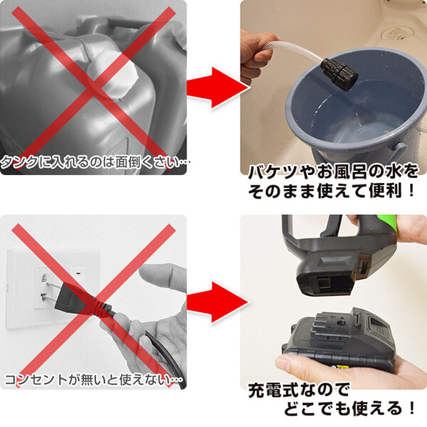 ASCII.jp：洗車や掃除にオススメ！ どこでも使える便利なポータブル 