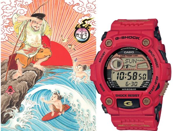 ASCII.jp：G-SHOCK／BABY-Gに七福神モデルが登場