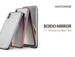メタリックなiPhone XS Max／XR専用ミラーケース「BOIDO MIRROR」