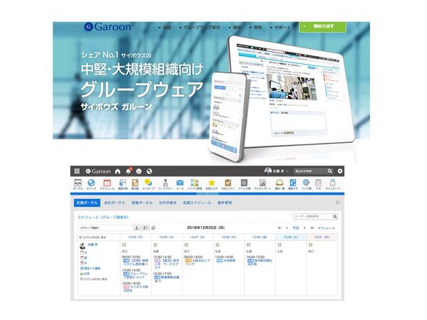 Ascii Jp サイボウズ パッケージ版 Garoon 4 10 を発売