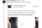 サムスンがiPhoneからGalaxy Note 9を宣伝